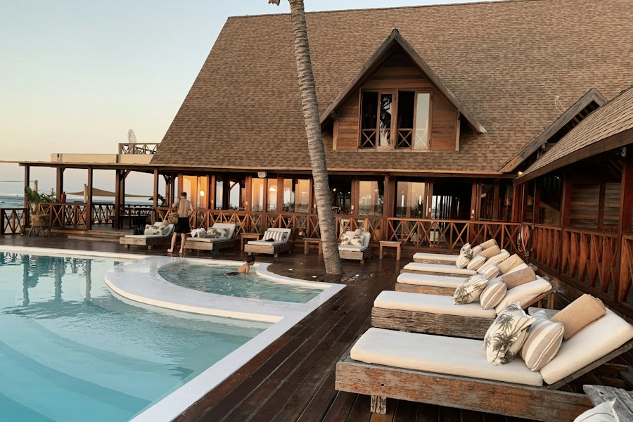 Luxury 5-star resort pool